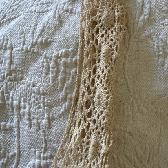 Handmade Floral Embroider w lace/ ribbon Top, BOHO , fairy , festival - Picture 6 of 12